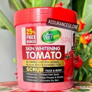 VEET GOLD Skin Whitening Tomato Scrub Face & Body