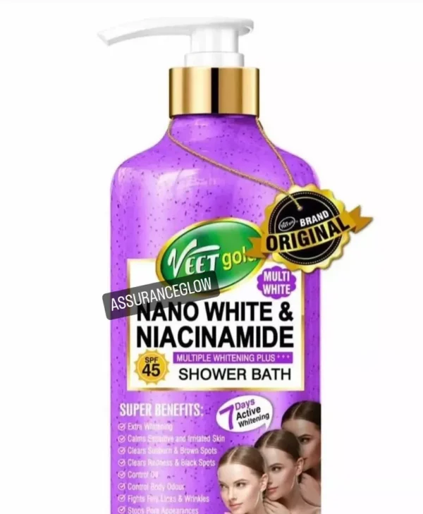 Veet Gold Nano White & Niacinamide Shower Bath