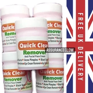 2x Quick Clear Remover Anti Facial Face Cream