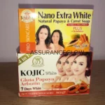 Nano Extra White Natural Papaya Carrot Soap