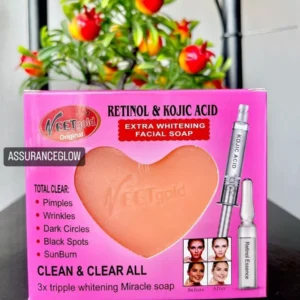 Veet Gold Retinol Kojic Acid Miracle Anti-Ageing Soap