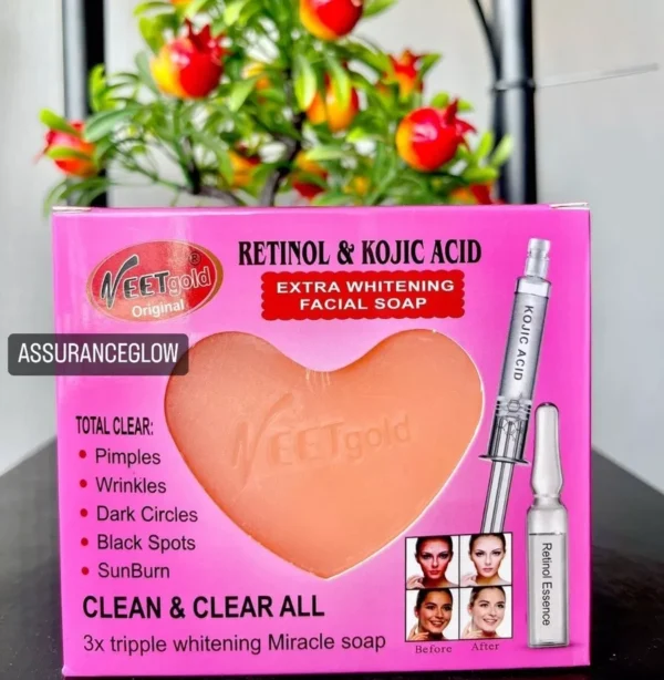 Veet Gold Retinol Kojic Acid Miracle Anti-Ageing Soap