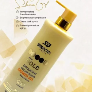 Skin Doctor Gold Exfoliating Shower Natural Scrub Gel