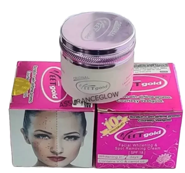 Veet Gold Facial Whitening & Spot Removing Cream