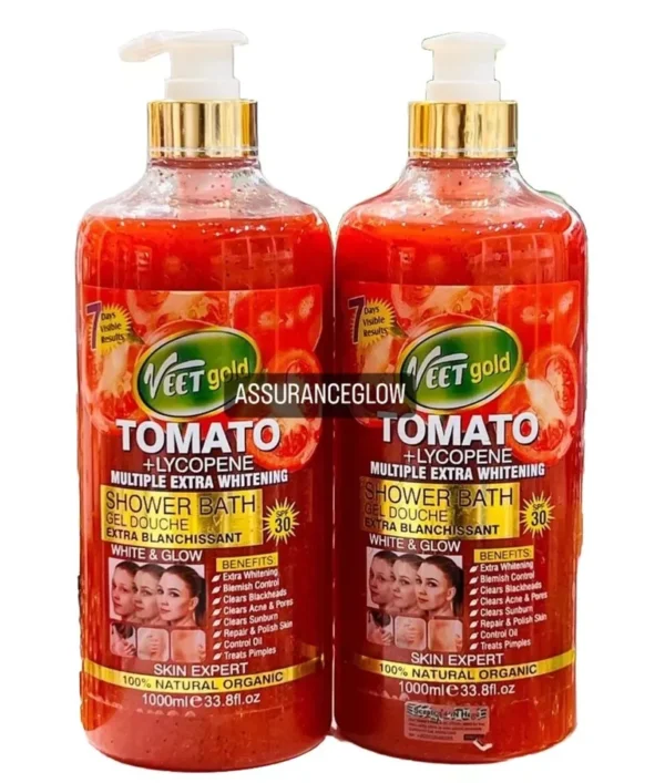 Veet Gold Tomato Lycopene Multiple Extra Whitening Shower Bath