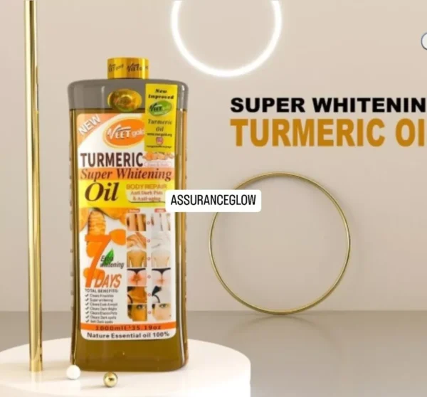 Veet Gold Turmeric Super Whitening Oil Body Repair