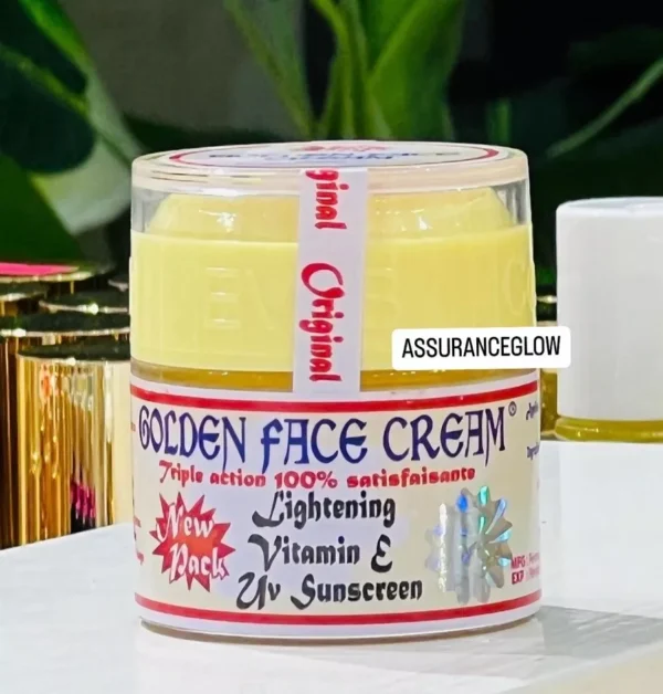 Golden Face Triple Action Whitening Cream