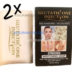 2x Glutathione Injection Skin Lightening Soap