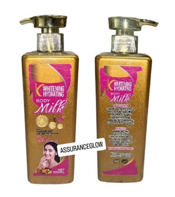 K Hydrating Body Milk Lotion 500ml SPF 25 Large