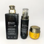 Active Caviar Drip Arbutin Vitamin & Licorice Lotion + Gold Face Cream + Oil.