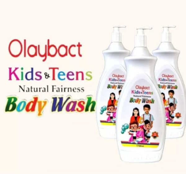 Olaybact Kids & Teens Fairness Body Wash Natural Skin Glow With Vitamins 1700ml