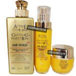 Active Caviar Drip 24K GOLD Lotion + Face Cream + Oil