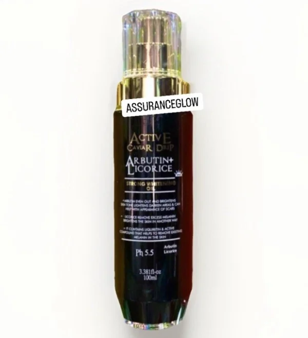Active Caviar Drip Arbutin Licorice Strong Firming Oil Serum